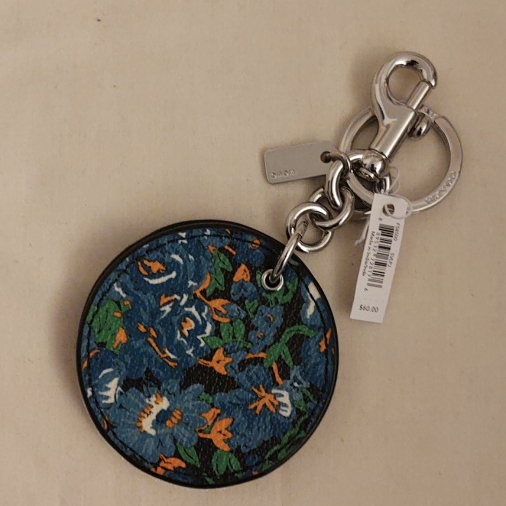 Coach Mirror Keychain
